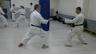 Dojo Teaching of KUMITE with Shihan Andrey Dormenko 8 Dan ISKF