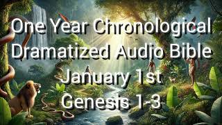 January 1st (Genesis 1-3) One Year Chronological Dramatized Audio Bible