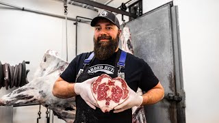 Heart Shaped Beef Steak vs Grilled Beef Ribeye! The Bearded Butchers