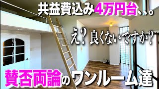 お部屋探検🧐【変わった間取り系物件】共益費込み4万円台！！秘密、クセありのお部屋を徹底調査！