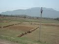 2381 poorva express passes by the parasnath hill range