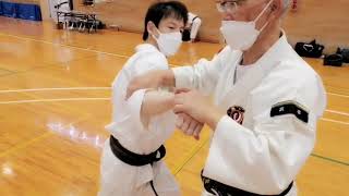 北海道武専 Hokkaido Busen  押閂投内　Osae Kannuki Nage Uchi 少林寺拳法 Shorinjikempo