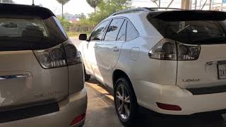 2006 Lexus RX400h full Option \u0026 2004 Lexus RX330 Base Option-របៀបទិញឡានមួយទឹក