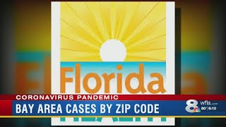 Corona cases by Zip Code