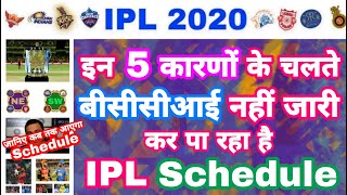 IPL 2020 -Inlist 5 Reasons, BCCI Not Yet Revealed IPL Schedule | IPL Auction | MY Cricket Production