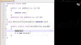 How to use abstract class in JAVA | Learn JAVA with practical examples | Vineet Agarwal