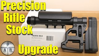 Precision Rifle Stock Upgrade - MDT Skeleton Carbine Stock