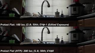 Canon SL2: Prolost Flat w/Underexposure vs Prolost Flat w/Highlight Tone Priority