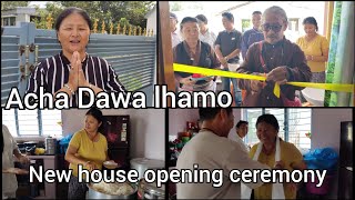 Acha Dawa lhamo. New house opening ceremony  #tibetanyoutuber #tibetanvolgger #2024