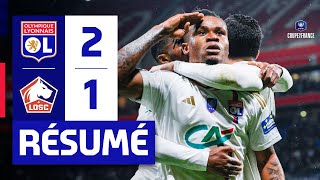 Résumé OL - Lille OSC | 8e de finale de Coupe de France | Olympique Lyonnais
