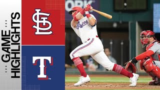 Cardinals vs. Rangers Game Highlights (6/7/23) | MLB Highlights