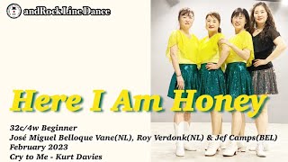 Here I Am Honey Line Dance(Beginner) - Demo