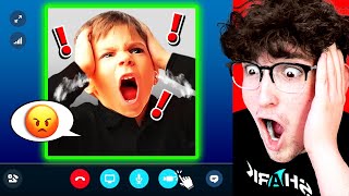 **ANGRY** Kid Turns On FACECAM When I BANNED HIM!