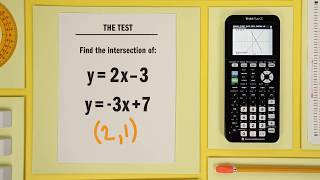 TI-84 Plus Tip: How to Find Points of Intersection