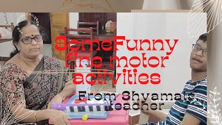 FINE MOTOR ACTIVITIES FOR SPECIAL CHILDREN രസകരമായ ഫൈൻ മോട്ടോർ ആക്റ്റിവിറ്റികൾ