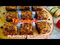 EASY PUMPKIN BROWNIES | Fall Dessert Recipe | Pumpkin Dessert For Pumpkin Lovers