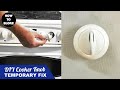 DIY 🎛️ Cooker Oven Stove Hob Burner Knob Broken|Loose|Damaged|Cracked — fix/repair Beko control knob