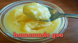 విదేశాలలో నెయ్యి ఏలా తయారు చేస్తారో తెలుసా? homemade gee in Denmark🇩🇰