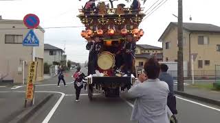 平成29年 袋井祭り 献瑞車 金曜日朝①