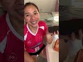 Pick a Card Challenge with Creamline Cool Smashers: Risa Sato's Dance Number