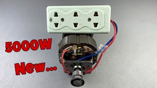 How to Rewind Copper wire Magnetic into a 220v 5000W Most Powerful Generator...