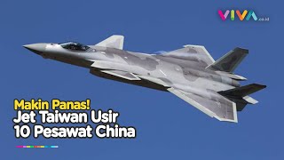 Jet Tempur China dan Taiwan Adu Otot, Sistem Rudal Diaktifkan