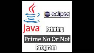 How to get Prime Number through Eclipse (Java).