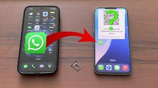 WhatsApp chats transfer no QR iPhone to iPhone
