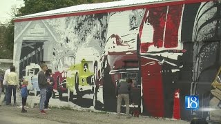 Carroll High School students help paint the town