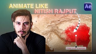 Dynamic Country Shape Animation Like Nitish Rajput