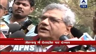 Sitaram Yechury demands release of Kanhaiya Kumar