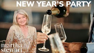 Martha Stewart's Perfect New Year's | Brunch, Cocktails, and Tablescapes