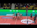 de matchbal uit knack roeselare vs lindemans aalst 25 20 en 3 1