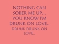 Drunk On Love - Rihanna (lyrics)