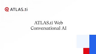 ATLAS.ti Web: Conversational AI