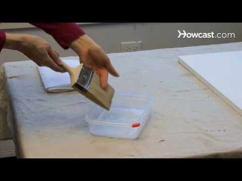 How to Gesso a Canvas How to Gesso a Canvas