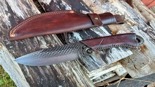 Knife Making | Viking / Blacksmith Knife Hand Forged #knifemaker