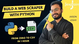 Python Web Scraper Project | Python Project for Beginners | Build a Scraper & Save to CSV in 1 Hour