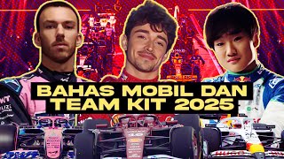 BAHAS MOBIL DAN TEAM KIT F1 2025!