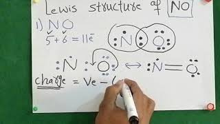 NO Lewis Structure - How To Draw The Lewis Structure For NO(Nitric Oxide). Advance knowledge