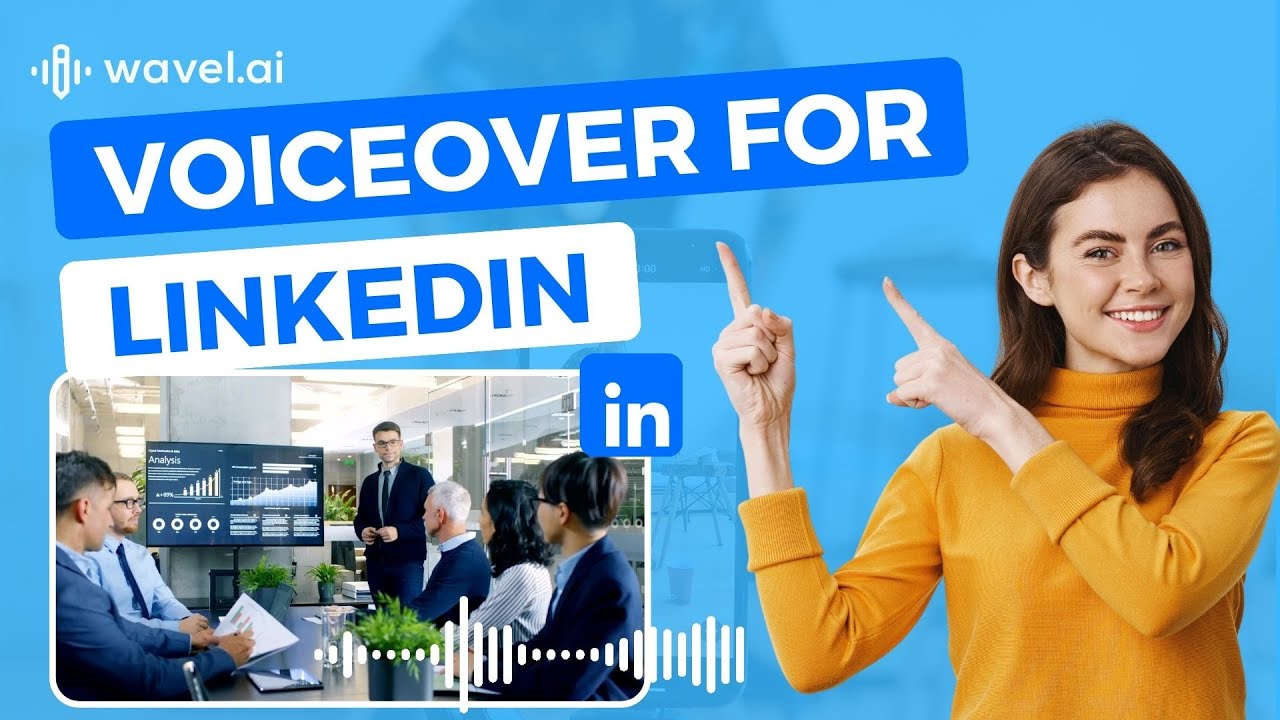 How To Add Voiceover For Linkedin Video Youtube