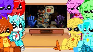 Smiling Critters React To Poppy Playtime Chapter 4 I Found Rejected Critter Cardboard II Naomi 🐰