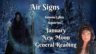 Air Signs January New Moon Message: Soul Purpose