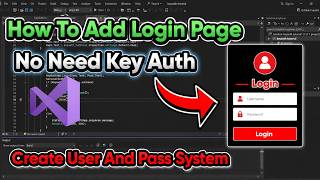 How To Add Login Page In Any Panel 🎯 No Need Keyauth || Free Fire Panel Making Tutorial || Pc Panel