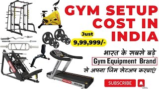 Imported Complete Gym Setup Just 9,99,999/- | Premium Fitness Equipment | Gym Setup Cost in India