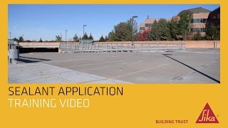 Sika Sealant Application Video