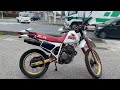 xlr250r始動動画