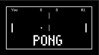 Pong selbst programmieren