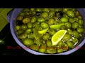 الطريقة الناجحة لترقيد الزيتون ناجحة 100% وتجدون الجزء الثاني في صندوق الوصف olives conservation