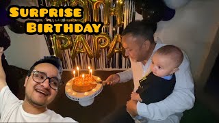 Papa ki 50TH surprised birthday🥳|| yusra ny diya surprise🥰